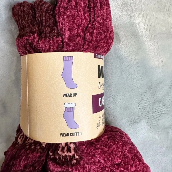 Muk Luks Unisex Cabin Socks   NWT. - Picture 7 of 8